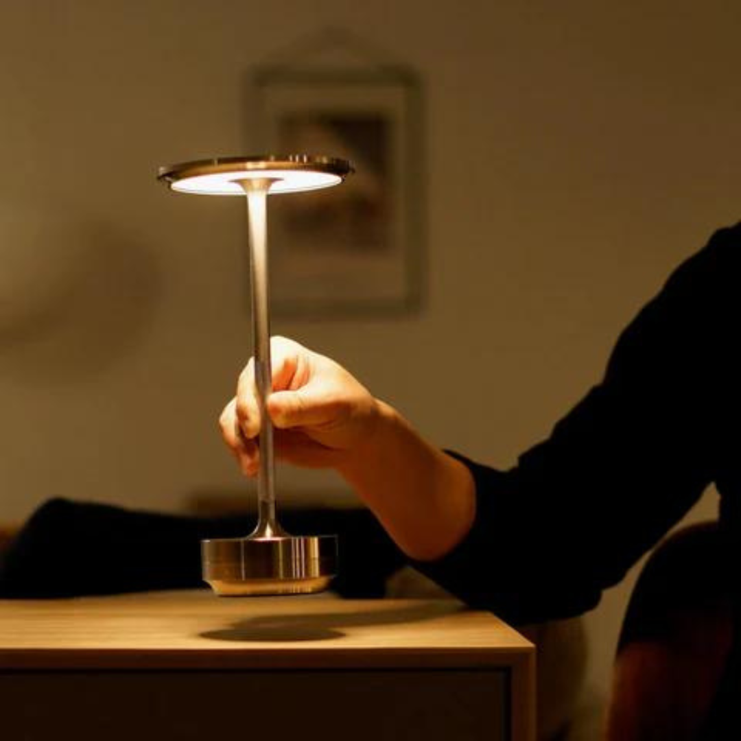 Almira — Luminous Elegance Lamp, Scandinavian Grace