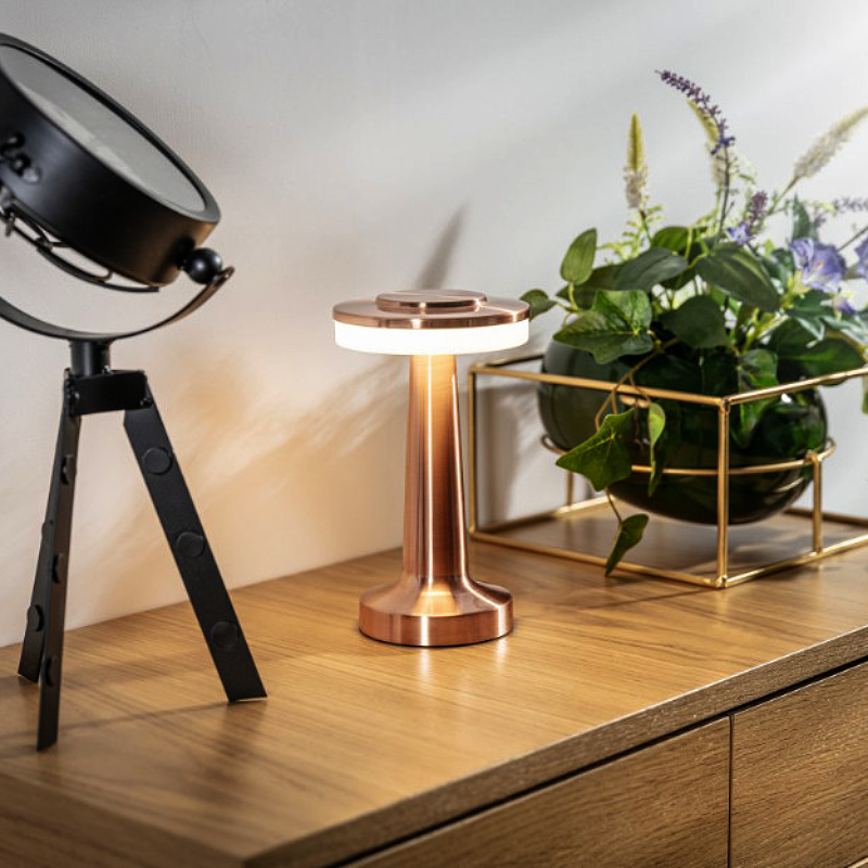Hedda — Cordless Desk Lamp, Pure Scandinavian Style