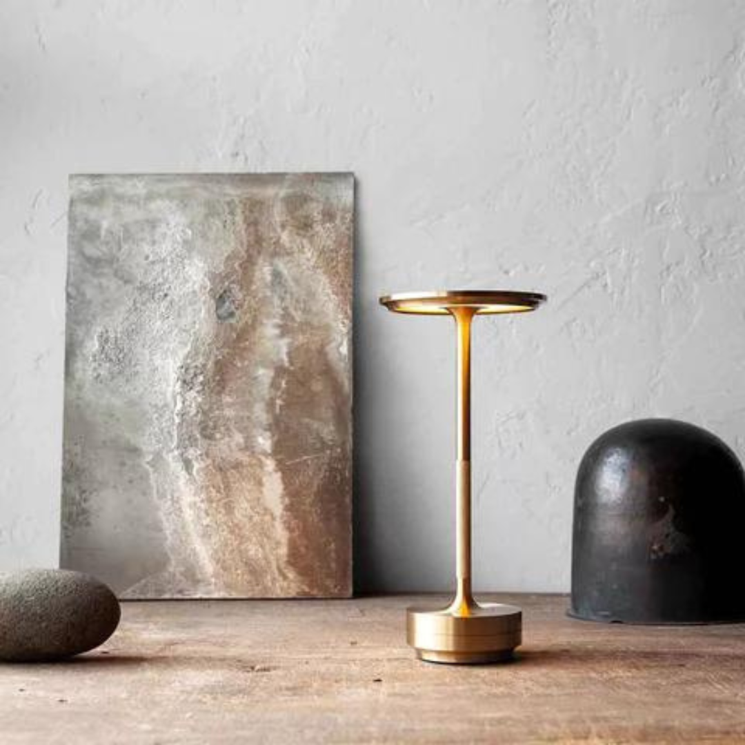 Almira — Luminous Elegance Lamp, Scandinavian Grace
