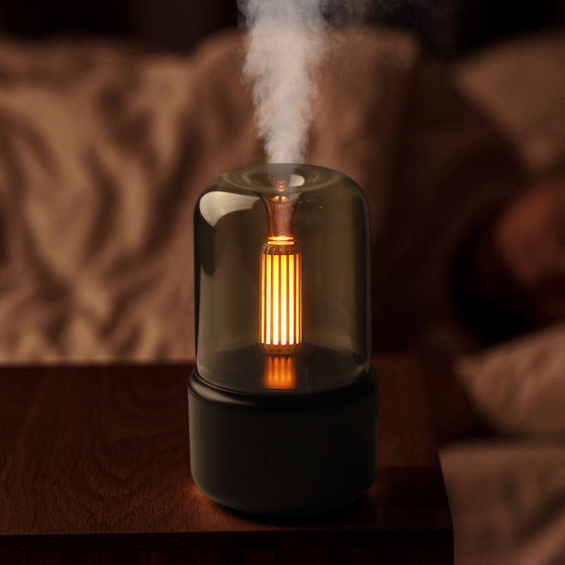 Astrid — Candlelight Diffuser Lamp, Gentle Mist