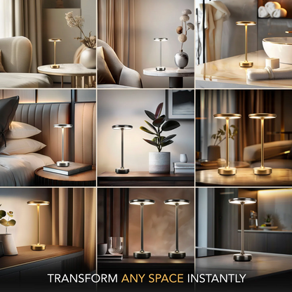 Almira — Luminous Elegance Lamp, Scandinavian Grace