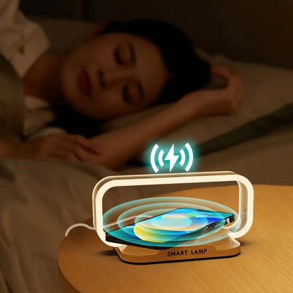Stellan — Minimalist Qi Lamp, Functional & Elegant