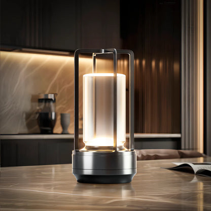 Alva — Crystal Lantern Lamp, Cozy Ambiance