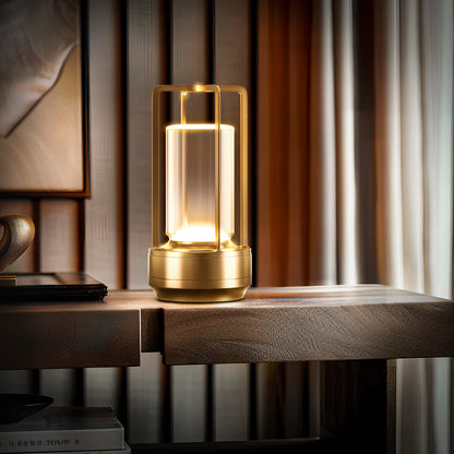 Alva — Crystal Lantern Lamp, Cozy Ambiance