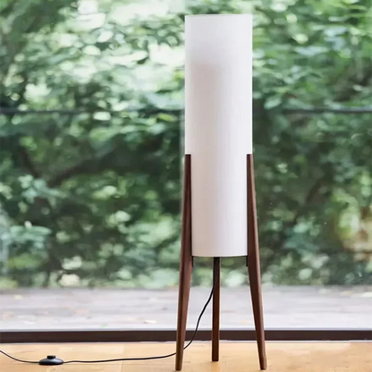 Ayaka — Japanese Floor Lamp, Natural Harmony