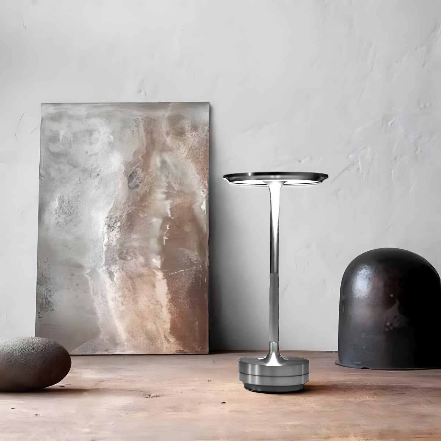 Almira — Luminous Elegance Lamp, Scandinavian Grace