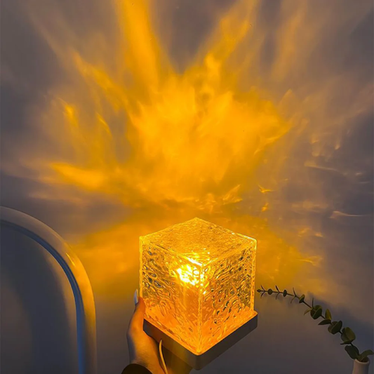 Birgit — Minimalist Cube Lamp, Cozy Ambiance