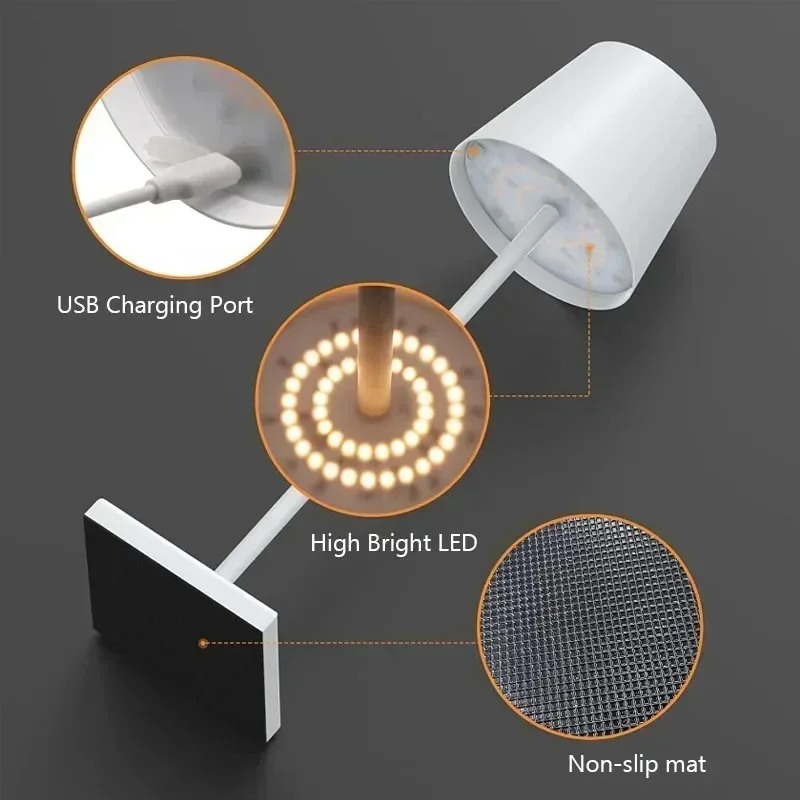 Inga — Cordless Dining Lamp, Nordic Ambiance