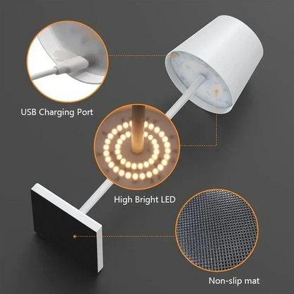Inga — Cordless Dining Lamp, Nordic Ambiance